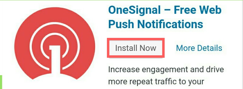 OneSignal Web push notification