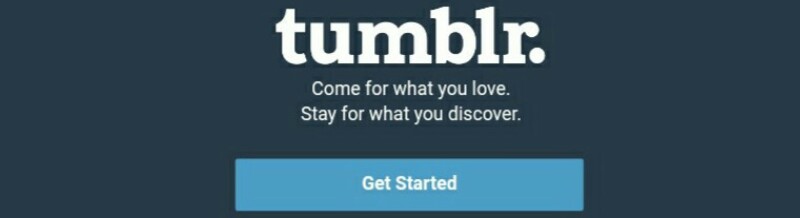 Tumblr blogging platform