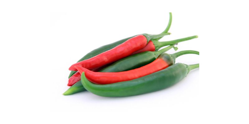 हरी मिर्च (Green pepper)