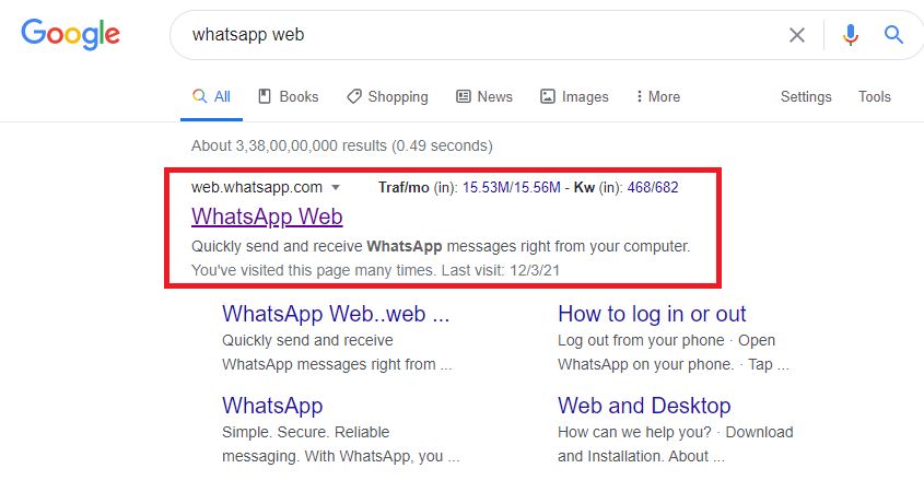 Whatsapp Web 